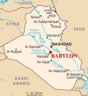 babylon, iraq today|where was babylon located today.